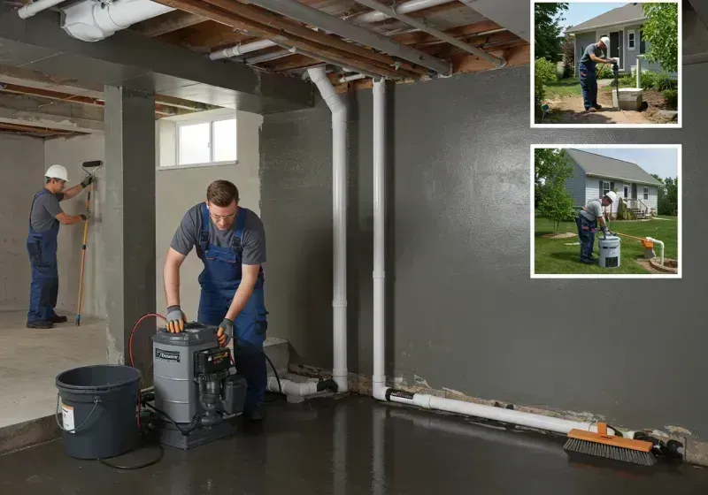 Basement Waterproofing and Flood Prevention process in Huntington Bay, NY